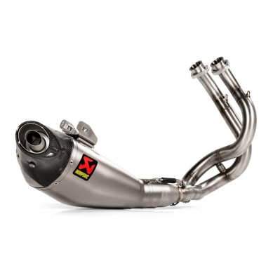TUBO ESCAPE AKRAPOVIC PARA KAWASAKI Z650 2017/2020 HOMOLOGADO S-K6R12-HEGEHT