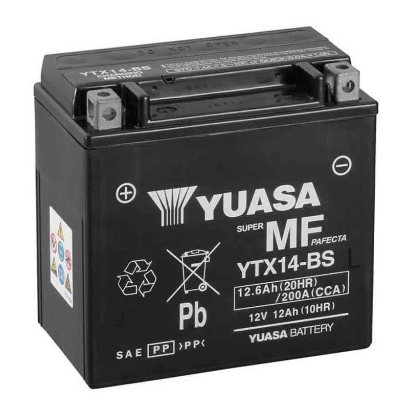 BATERIA YUASA  YTX14H-BS(CP)