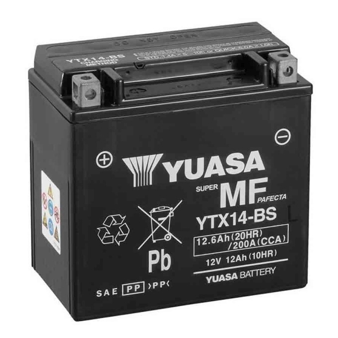 BATERIA YUASA  YTX14H-BS(CP)