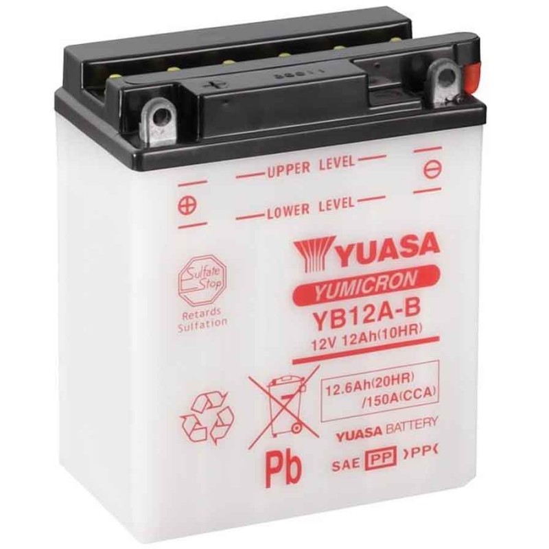BATERIA YUASA  YB12A-B (CP)