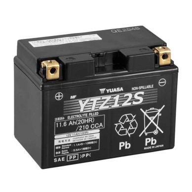 BATERIA YUASA  YTZ12S (WC)