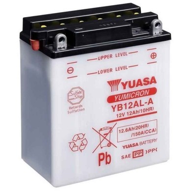 BATERIA YUASA  YB12AL-A (DC)