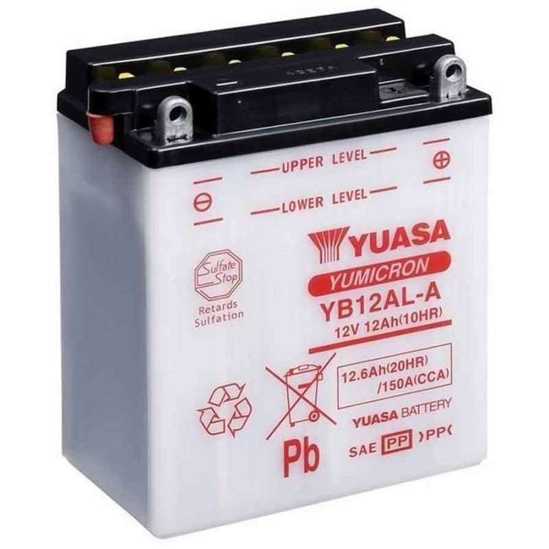 BATERIA YUASA  YB12AL-A (DC)