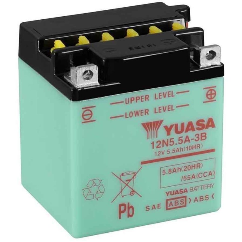 BATERIA YUASA  12N5.5A-3B (CP)