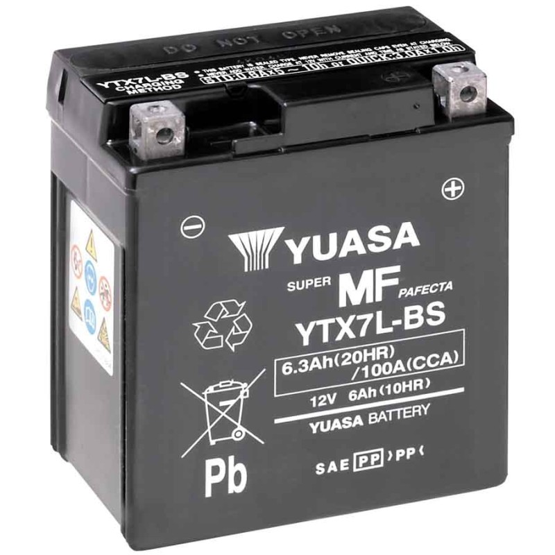 BATERIA YUASA  YTX7L-BS (CP)