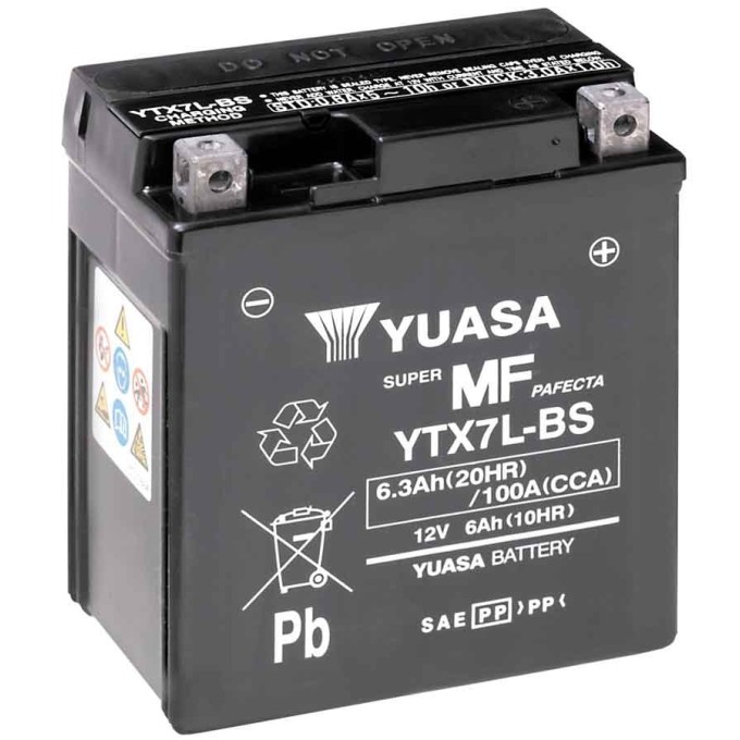 BATERIA YUASA  YTX7L-BS (CP)