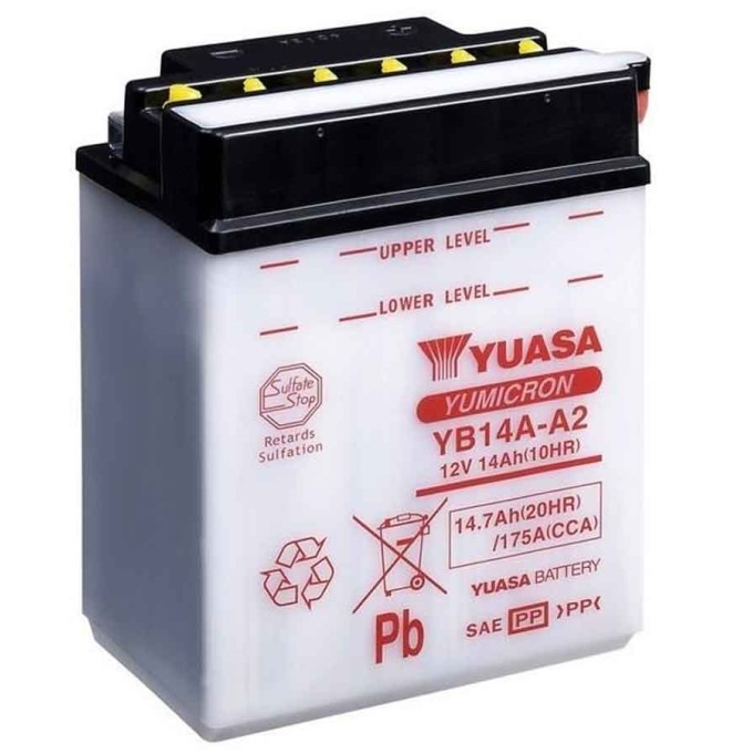 BATERIA YUASA  YB14A-A2 (CP)