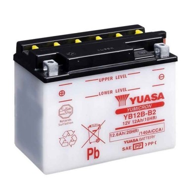 BATERIA YUASA  YB12B-B2 (DC)