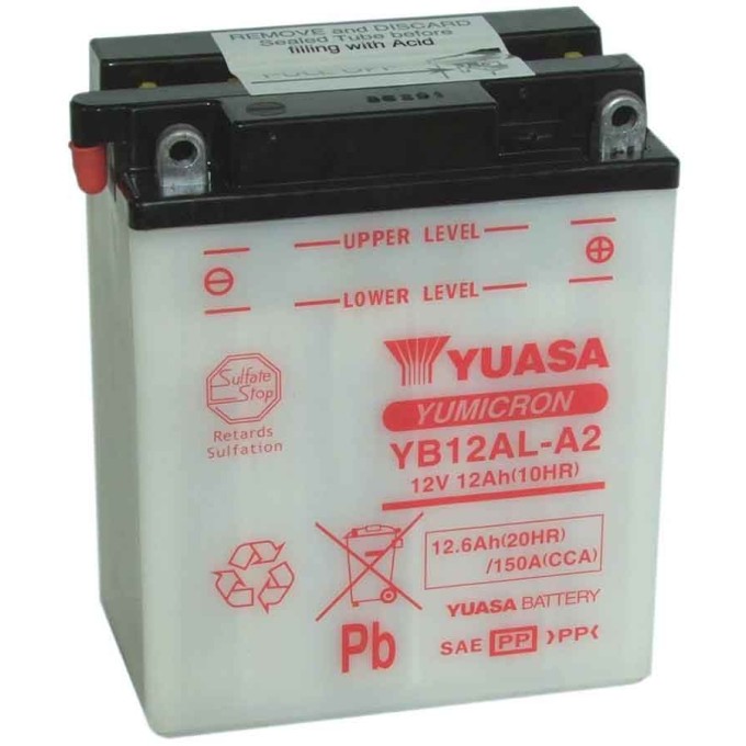 BATERIA YUASA  YB12AL-A2 (CP)
