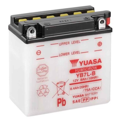 BATERIA YUASA  YB7L-B (CP)