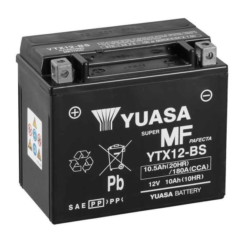 BATERIA YUASA  YTX12-BS (CP)