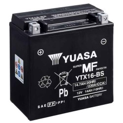 BATERIA YUASA  YTX16-BS (CP)