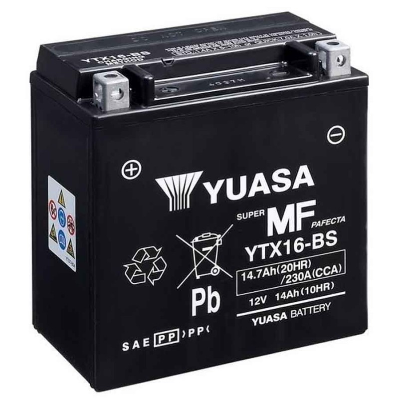 BATERIA YUASA  YTX16-BS (CP)
