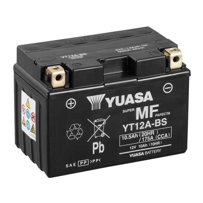 BATERIA YUASA YT12A-BS (CP)