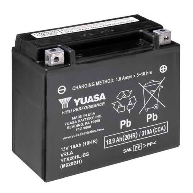 BATERIA YUASA YTX20HL-BS (CP)