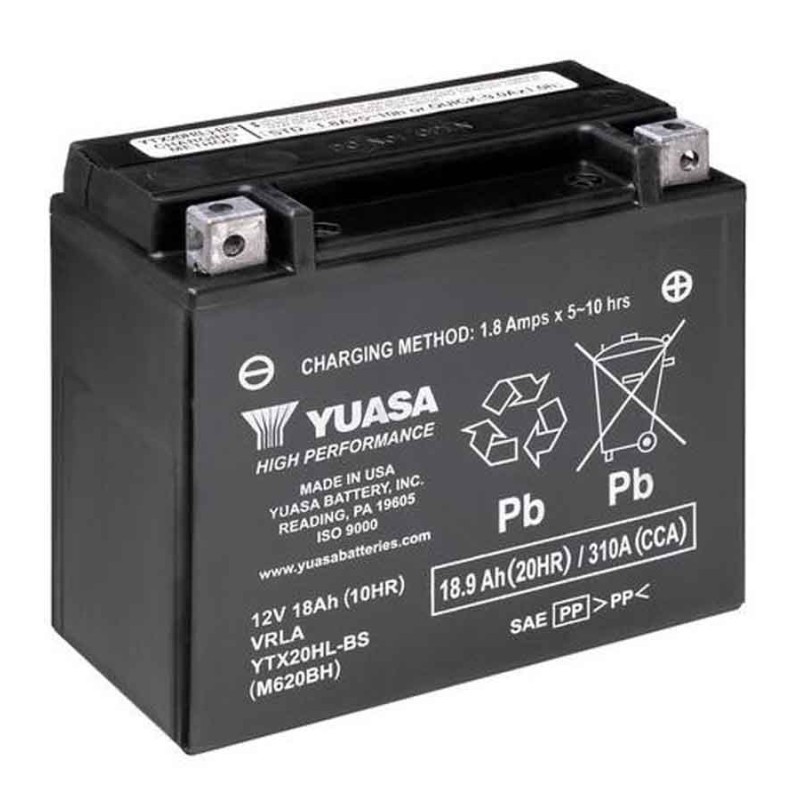 BATERIA YUASA YTX20HL-BS (CP)