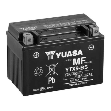 BATERIA YUASA  YTX9-BS (CP)