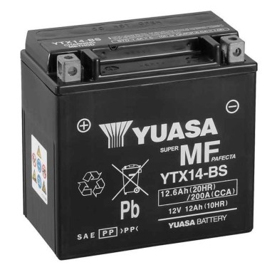BATERIA YUASA YTX14-BS (CP)