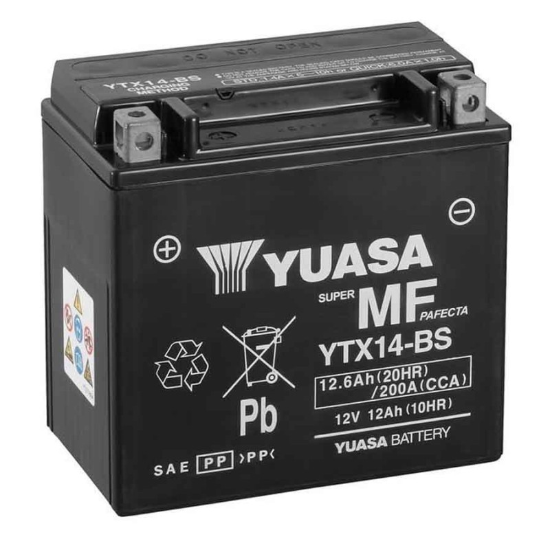 BATERIA YUASA YTX14-BS (CP)