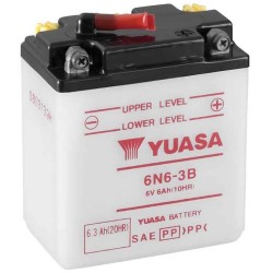 BATERIA YUASA 6N6-3B (DC)