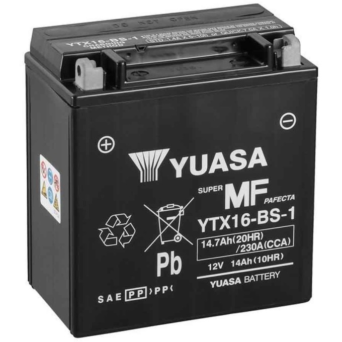 BATERIA YUASA YTX16-BS-1 (CP)