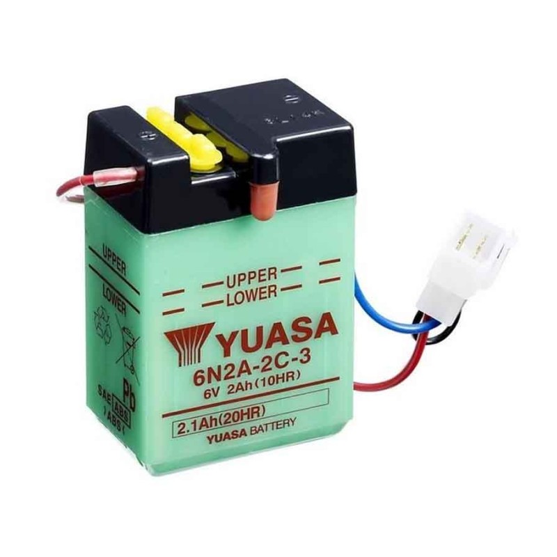 BATERIA YUASA 6N2A-2C-3 (DC)