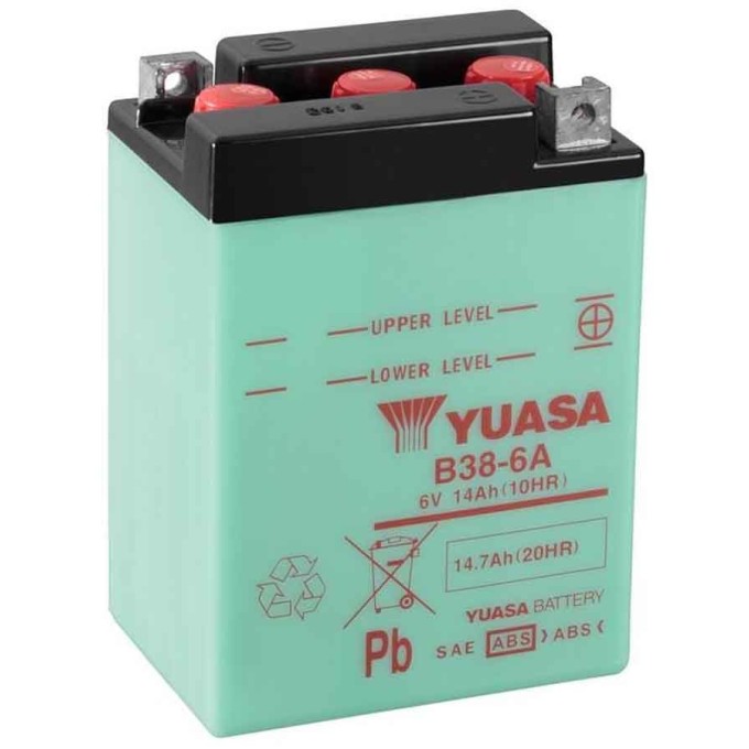 BATERIA YUASA B38-6A (DC)