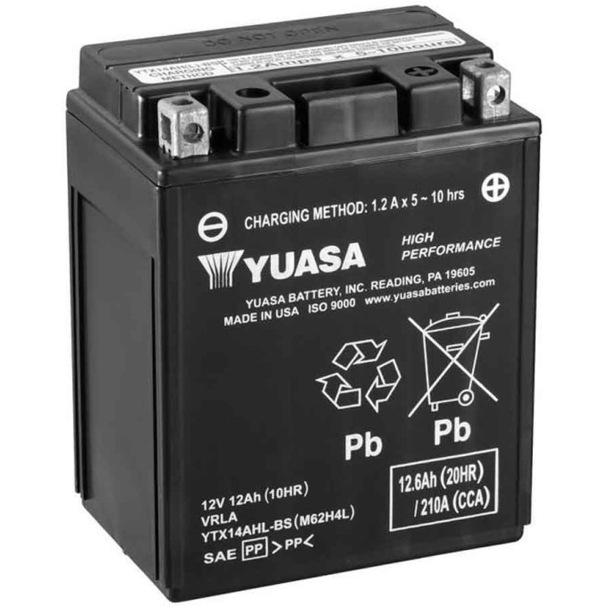 BATERIA YUASA YTX14AHL-BS (CP)