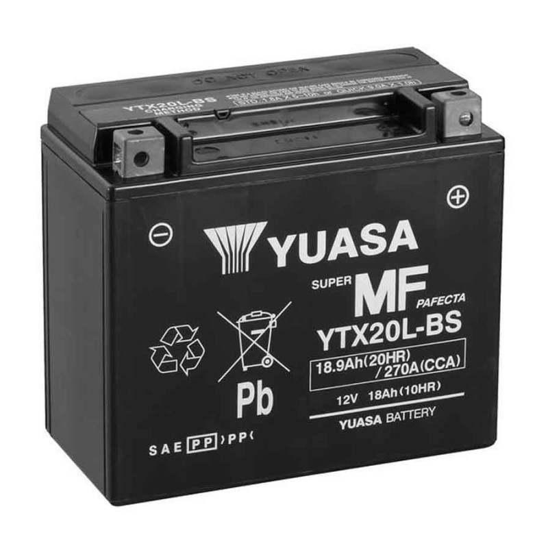 BATERIA YUASA YTX20L-BS (CP)