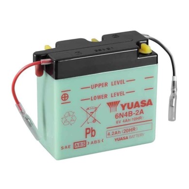 BATERIA YUASA 6N4B-2A (DC)
