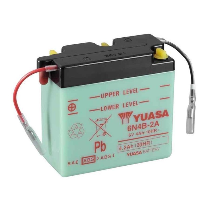 BATERIA YUASA 6N4B-2A (DC)