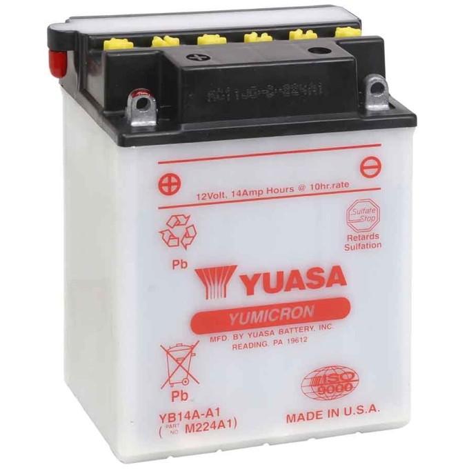 BATERIA YUASA YB14A-A1 (DC)