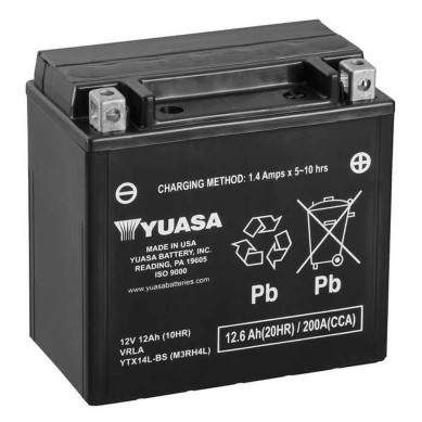 BATERIA YUASA  YTX14L-BS (CP)