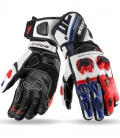 GUANTE VERANO SEVENTY DEGREES SD-R12 RACING NEGRO/ROJO/AZUL
