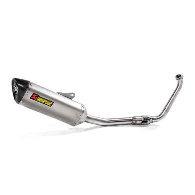 TUBO ESCAPE AKRAPOVIC PARA YAMAHA MT-125 2020 HOMOLOGADO S-Y125R6-HZT
