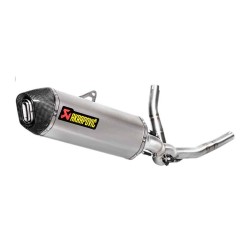 TUBO ESCAPE AKRAPOVIC PARA SUZUKI V-STROM 650 2017-2023 NO HOMOLOGADO S-S6R9-WT