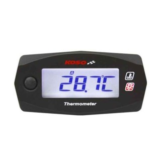 RELOJ DE TEMPERATURA KOSO MINI 4 RACE BLANCO-NEGRO