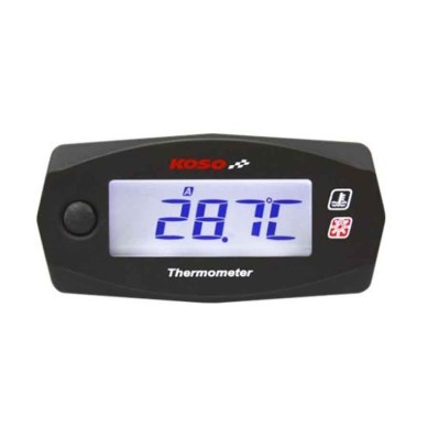 RELOJ DE TEMPERATURA KOSO MINI 4 RACE BLANCO-NEGRO
