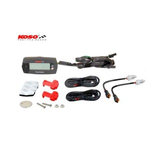 RELOJ DE TEMPERATURA KOSO MINI 4 RACE BLANCO-NEGRO ACCESORIOS
