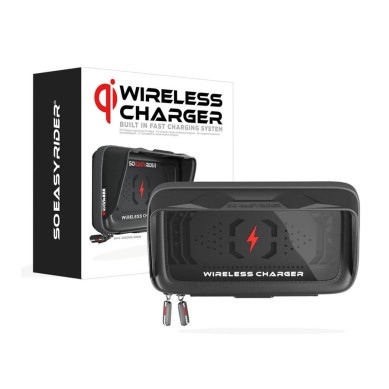 KIT DE FIJACIÓN + FUNDA MÓVIL  SO EASY RIDERS QI HORIZONTAL ST RACING STORE