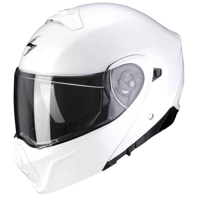 CASCO MODULAR SCORPION EXO 930 SOLID BLANCO T RACING STORE