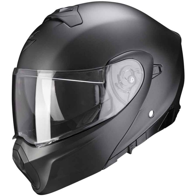 CASCO MODULAR SCORPION EXO 930 SOLID NEGRO MATE ST RACING STORE
