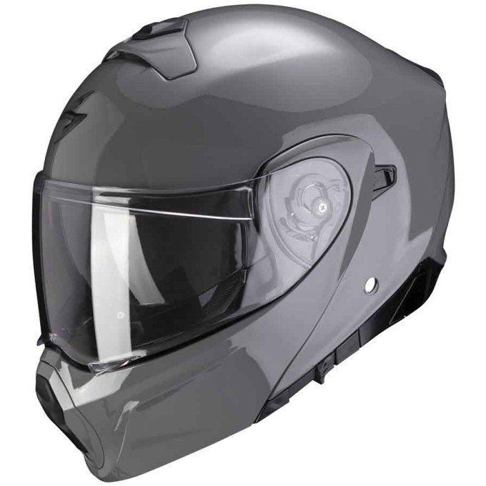 CASCO MODULAR SCORPION EXO 930 SOLID GRIS CEMENTO ST RACING STORE