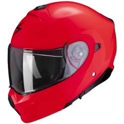 CASCO MODULAR SCORPION EXO 930 SOLID ROJO FLUOR ST RACING STORE