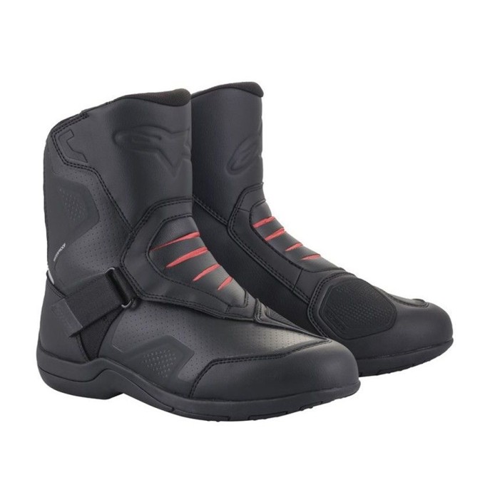 BOTAS ALPINESTARS RIDGE V2 WATERPROOF NEGRO / ROJO