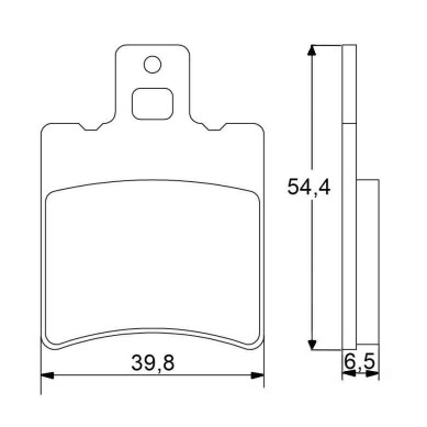 PASTILLA FRENOS ACCOSSATO AGPA14 st racing store