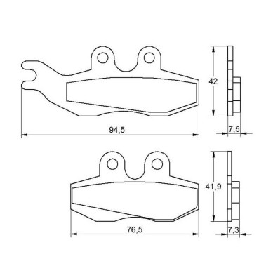 PASTILLA FRENOS ACCOSSATO AGPA20 ST RAICNG STORE