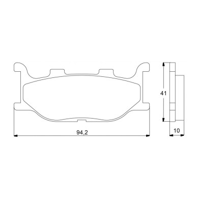 PASTILLA FRENOS ACCOSSATO AGPA22 ST RAICNG STORE