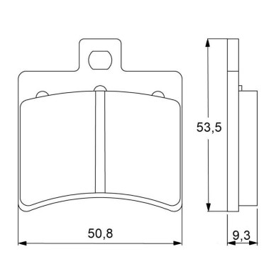 PASTILLA FRENOS ACCOSSATO AGPP31 ST RACING STORE