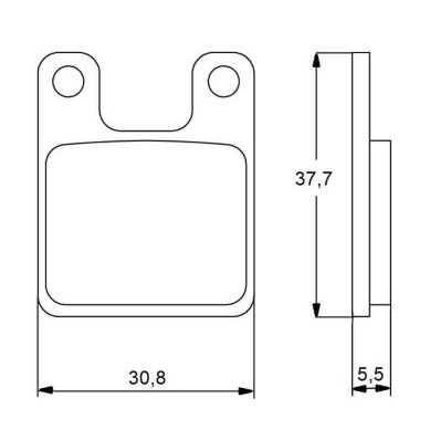 PASTILLA FRENOS ACCOSSATO AGPA34 ST RACING STORE